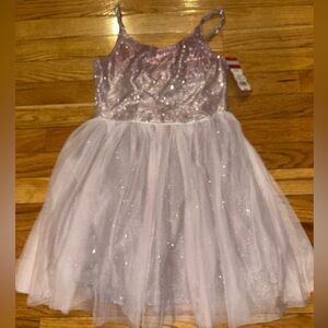 Dress- Girls Size 7/8 Color: Blush Pink- Never Worn with Tags!